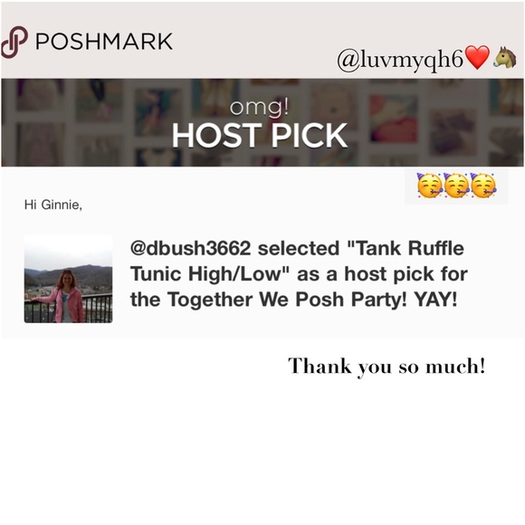 Ruffle Tank Tunic πHPπ - Picture 3 of 3